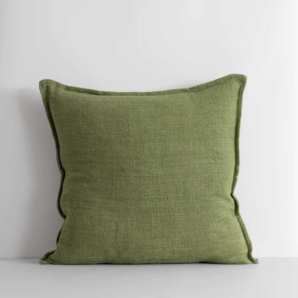 Flaxmill Cushion - Olive – Madisons